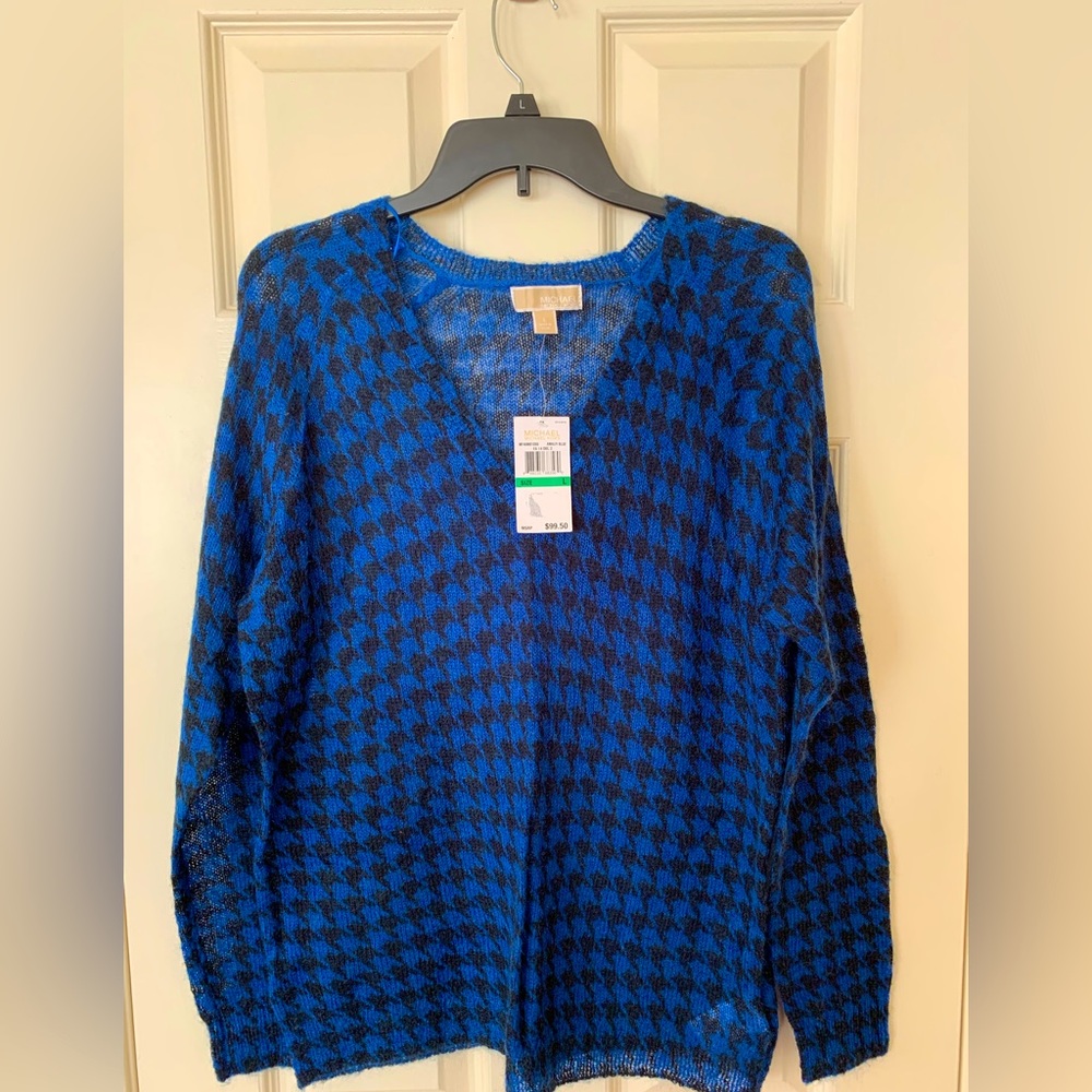 Brand new with tags Michael kors women sweater v neck.